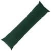 vidaXL Coussin avec oreiller HEERLEN Vert fonc&eacute; 40 x 145 cm Velours