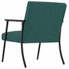 vidaXL fauteuil Vert fonc&eacute; 59 x 75 x 78 cm tissu