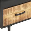 vidaXL Meuble TV 90x30x40 cm Bois de manguier brut