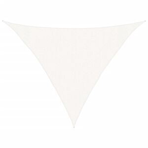vidaXL Voile d'ombrage 160 g/m&sup2; Blanc 3x3x4,2 m PEHD