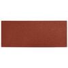 vidaXL Pierre de marchage 6 pcs Rouge 60,5 x 25 x 2 cm Caoutchouc