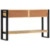 vidaXL Table console 130x30x76 cm Bois de manguier massif