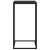 vidaXL Table d'appoint Noir 40x30x59 cm Bois d'ing&eacute;nierie
