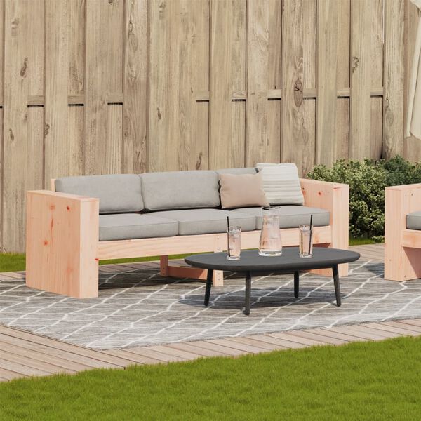 vidaXL Canap&eacute; de jardin 3 places 189x60x62 cm bois massif de douglas