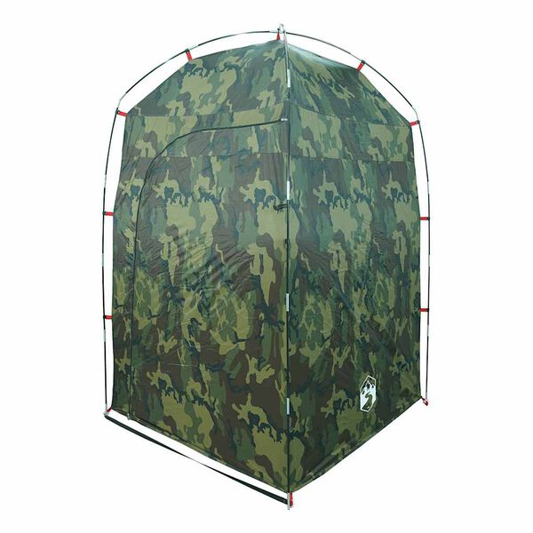 vidaXL Tente de douche camouflage imperm&eacute;able