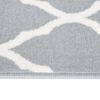 vidaXL Tapis BCF Gris et blanc 80x350 cm
