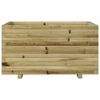 vidaXL Jardinière 90x60x49,5 cm bois de pin imprégné