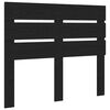 vidaXL Cadre de lit Noir 135 x 190 cm Bois de pin massif