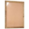 vidaXL Cadres photo 2 pcs 90x70cm Bois de r&eacute;cup&eacute;ration solide et verre