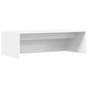 vidaXL Bureau mural Blanc Bois d'ing&eacute;nierie 100 x 45 x 30 cm