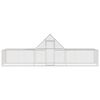 vidaXL Poulailler 6 x 2 x 2 m Acier galvanis&eacute;