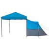 vidaXL Ensemble de Tentes de Camping 2 pcs Bleu Taffetas et Tissu