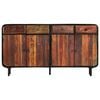 vidaXL Buffet Bois de récupération solide 140x35x76 cm