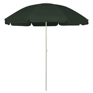 vidaXL Parasol de plage vert 240 cm