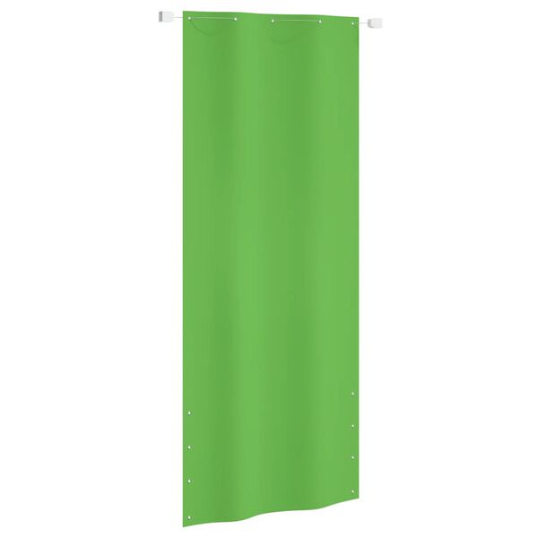 vidaXL &Eacute;cran de balcon Vert clair 100x240 cm Tissu Oxford