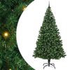 vidaXL Sapin de No&euml;l artificiel Vert 240 cm PVC, Acier et Plastique