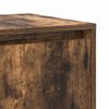 vidaXL Buffet Ch&ecirc;ne fum&eacute; 135 x 41 x 75 cm Bois d'ing&eacute;nierie