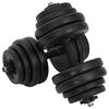 vidaXL Halt&egrave;res 2 x 15 kg