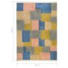 vidaXL Tapis tiss&eacute; &agrave; la main Coton 200x290 cm Imprim&eacute; Multicolore