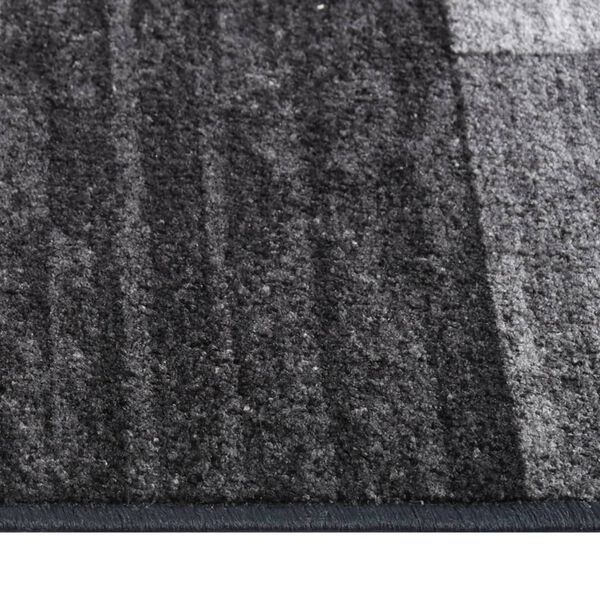 vidaXL Tapis de couloir antid&eacute;rapant Anthracite 67x300 cm
