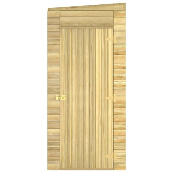 vidaXL Abri de stockage de jardin 100x110x218 cm Bois de pin impr&eacute;gn&eacute;
