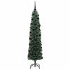 vidaXL Sapin de No&euml;l artificiel Vert 180 cm PVC et acier et plastique