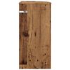 vidaXL Table d'appoint Bois ancien 29,6 x 29,6 x 60 cm