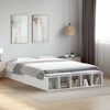vidaXL Cadre de lit sans matelas blanc 160x200 cm