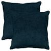 vidaXL Housse de coussin 2 pc HEERLEN Bleu marine 55 x 55 cm
