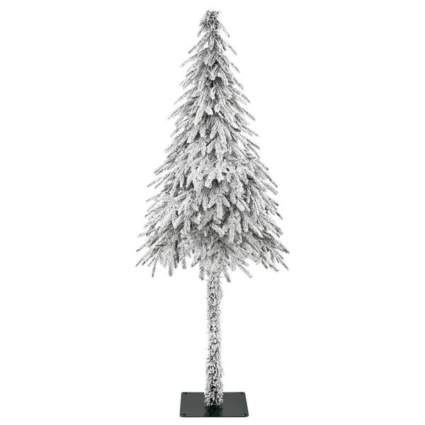 vidaXL Sapin de No&euml;l avec 150 LED Blanc 150 cm PE et Acier