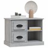 vidaXL Table de chevet sonoma gris 60x35,5x45 cm
