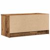 vidaXL Meubles TV 2 pcs vieux bois 80x35x36,5 cm bois d'ing&eacute;nierie