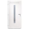 vidaXL Porte d'entr&eacute;e anthracite 98x200 cm PVC