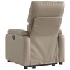 vidaXL Fauteuil inclinable Cappuccino Similicuir