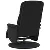 vidaXL Fauteuil de massage inclinable Noir 91 x 71 x 105 cm Velours