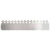 vidaXL Bordures de pelouse 10 pcs Argent 103 x 0,05 x 22 cm