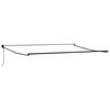 vidaXL Auvent r&eacute;tractable anthracite et blanc 4x3 m tissu et aluminium