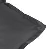 vidaXL Coussins de chaise &agrave; dossier haut lot de 6 anthracite m&eacute;lang&eacute;