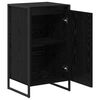 vidaXL Buffet Ch&ecirc;ne noir 43 x 36 x 75,5 cm Bois d'ing&eacute;nierie