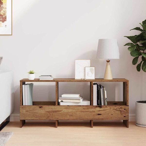 vidaXL &Eacute;tag&egrave;re &agrave; magazines Bois ancien 102 x 30 x 45 cm