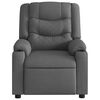 vidaXL Fauteuil inclinable &eacute;lectrique Gris fonc&eacute; Tissu