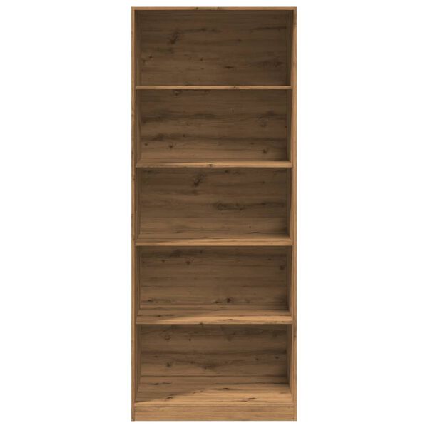 vidaXL Garde-robe ch&ecirc;ne artisanal 80x50x200 cm bois d'ing&eacute;nierie