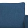 vidaXL Ensemble de Canap&eacute;s 2 pcs Bleu 196 x 82 x 85 cm tissu