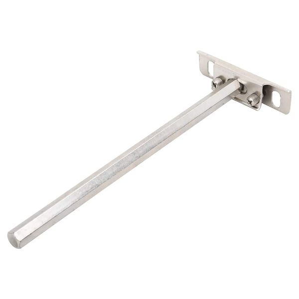 vidaXL Supports d'&eacute;tag&egrave;res flottantes 12pcs invisible acier au carbone