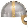 vidaXL Casque de viking de réplique antique pour GN Argenté Acier