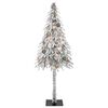 vidaXL Sapin de No&euml;l avec 150 LED Blanc 150 cm PE et Acier