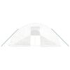 vidaXL Serre avec cadre en acier blanc 110 m&sup2; 22x5x2,3 m