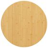 vidaXL Dessus de table Ø70x1,5 cm bambou