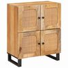 vidaXL Buffet Marron 60 x 33 x 75 cm Bois de mangue massif