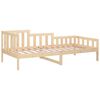 vidaXL Lit de jour sans matelas 90x190 cm bois de pin massif